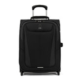 Travelpro Maxlite 5 Softside Expandable Upright 2 Wheel Luggage, Lightweight Suitcase, Men and Women Black Carry On 20 Inch U4
